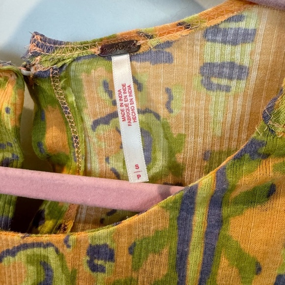 FREE PEOPLE EUC THIS IS IT SUN FADED TUNIC SIZE SMALL - Picture 9 of 9